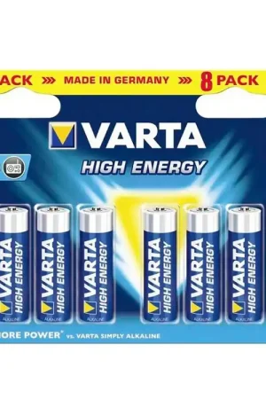 Varta - batterij high energy AA 1,5V (8 stuks) Betaalbaar