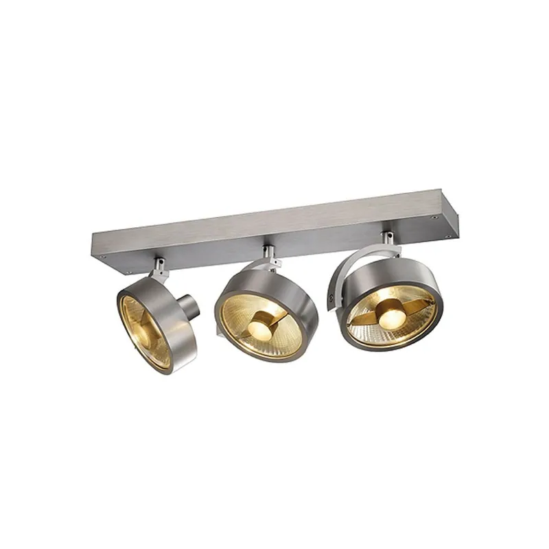 Beste Prijs SLV - Design spots Kalu 3 QPAR111 3-lichts metaalgrijs