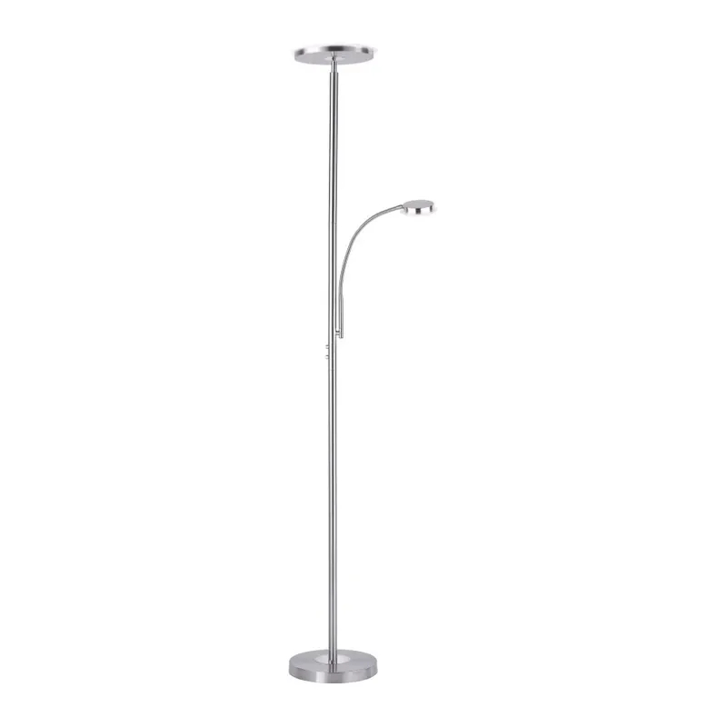 Veilige Betaling Just Light - Design leeslamp Hans Round grijs