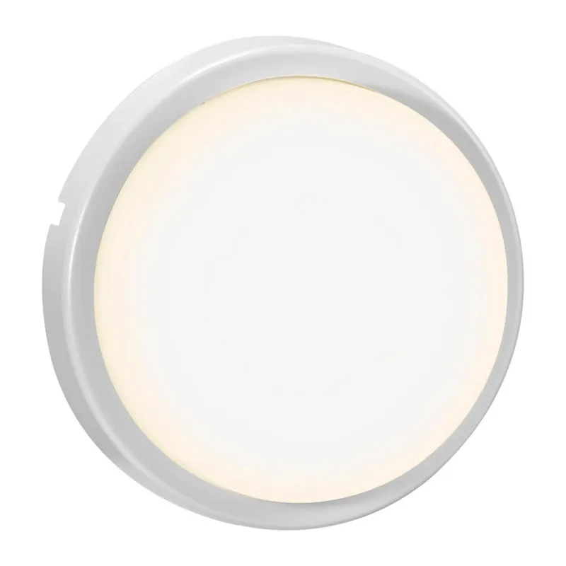 Nordlux - Witte wandlamp Cuba Outdoor rond Ø 17,5cm Seizoensaanbieding