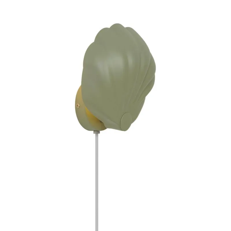 Nordlux - Wandlamp Konchi schelp groen Shop Nu