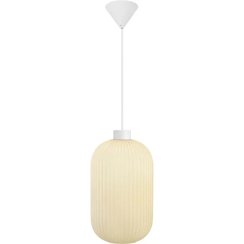 Hete Deal Nordlux - Witte hanglamp Milford Ø 20cm