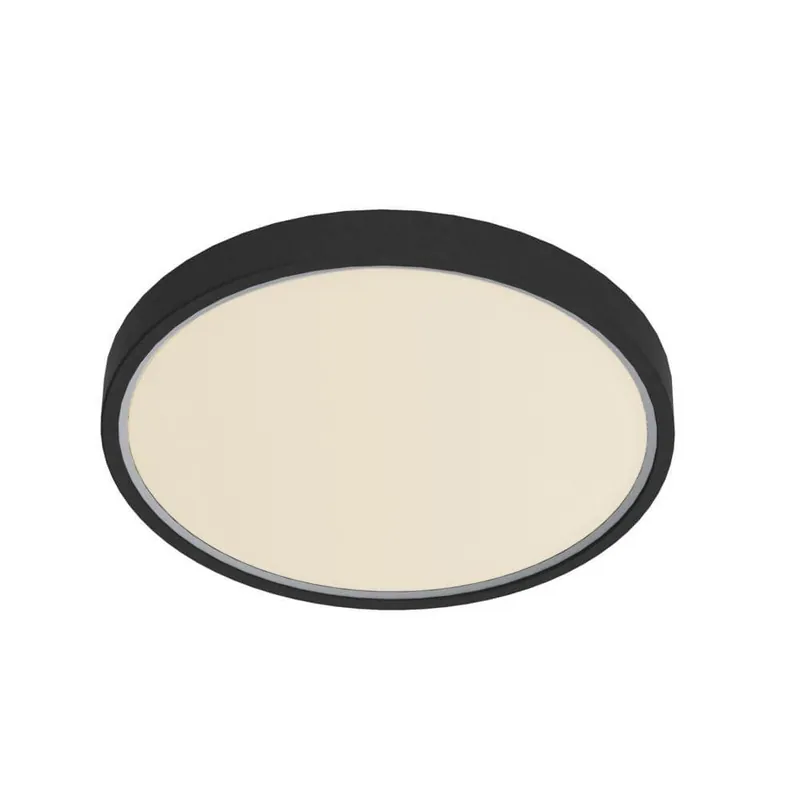 Beste Prijs Nordlux - Zwarte plafondlamp Noxy Ø 35cm