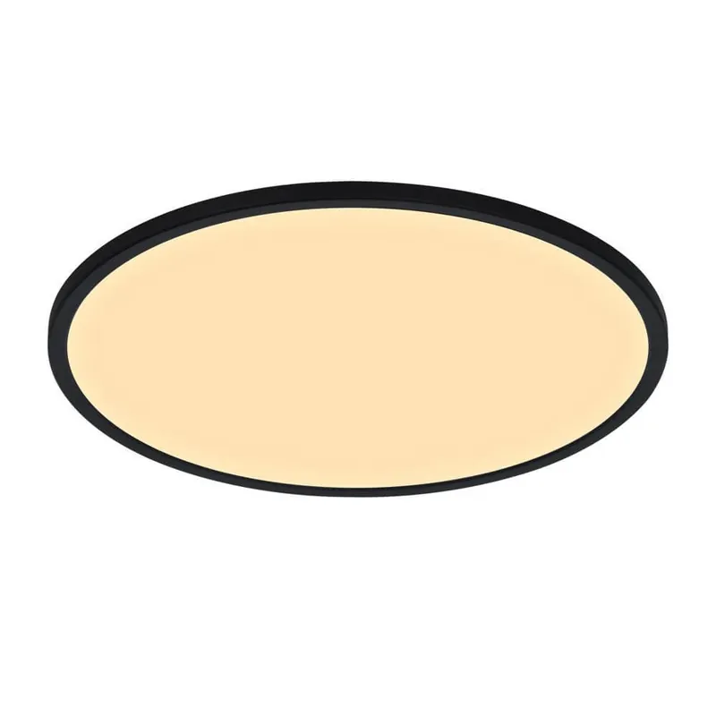 Flitsaanbieding Nordlux - Plafonniere Oja zwart Ø 60cm - 2700K - 28W
