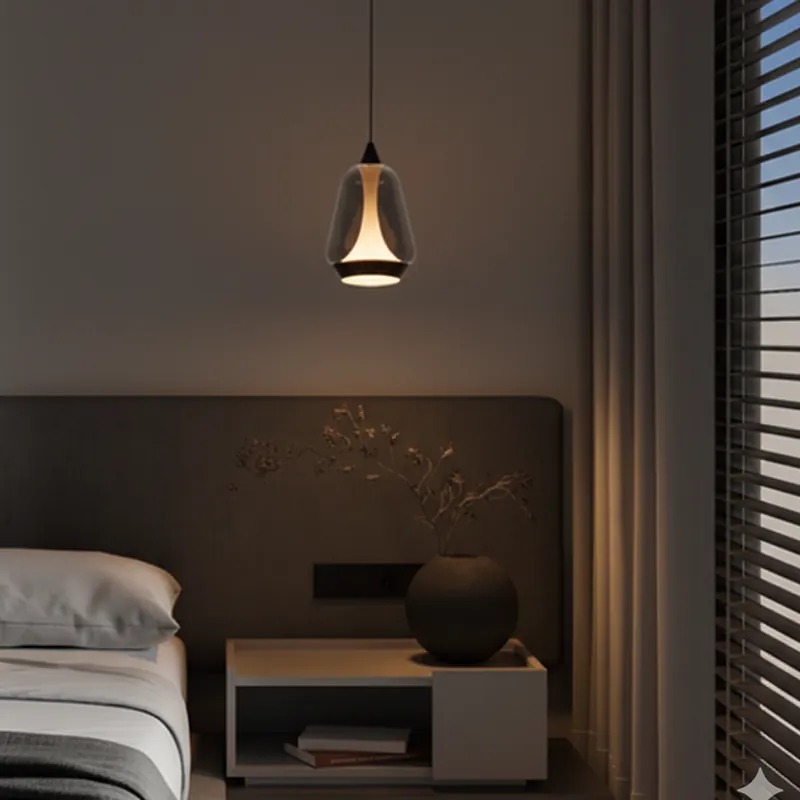 Lyora - Design hanglamp Alish 1-lichts smoke glas Uitverkoop