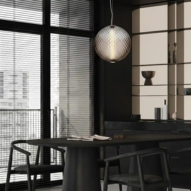 Veilige Betaling Lyora - Hanglamp Aora bol bruin glas