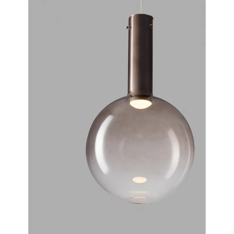 Uitverkoop Lyora - Hanglamp Nostos bruin glas Ø 30cm