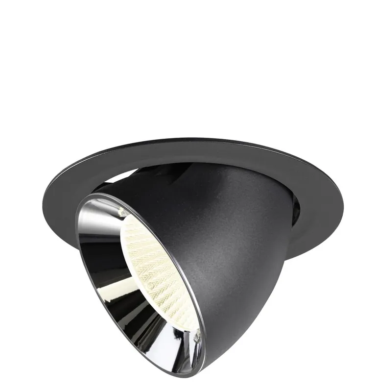 Direct Beschikbaar SLV - Inbouwspot Numinos Gimble XL zwart/chroom 4000K - 40gr