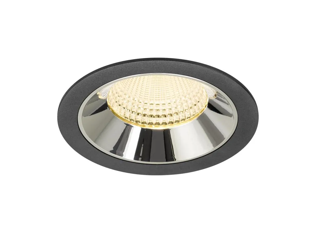 SLV - Inbouwspot Numinos XL zwart/chroom 3000K - 55gr Express Levering