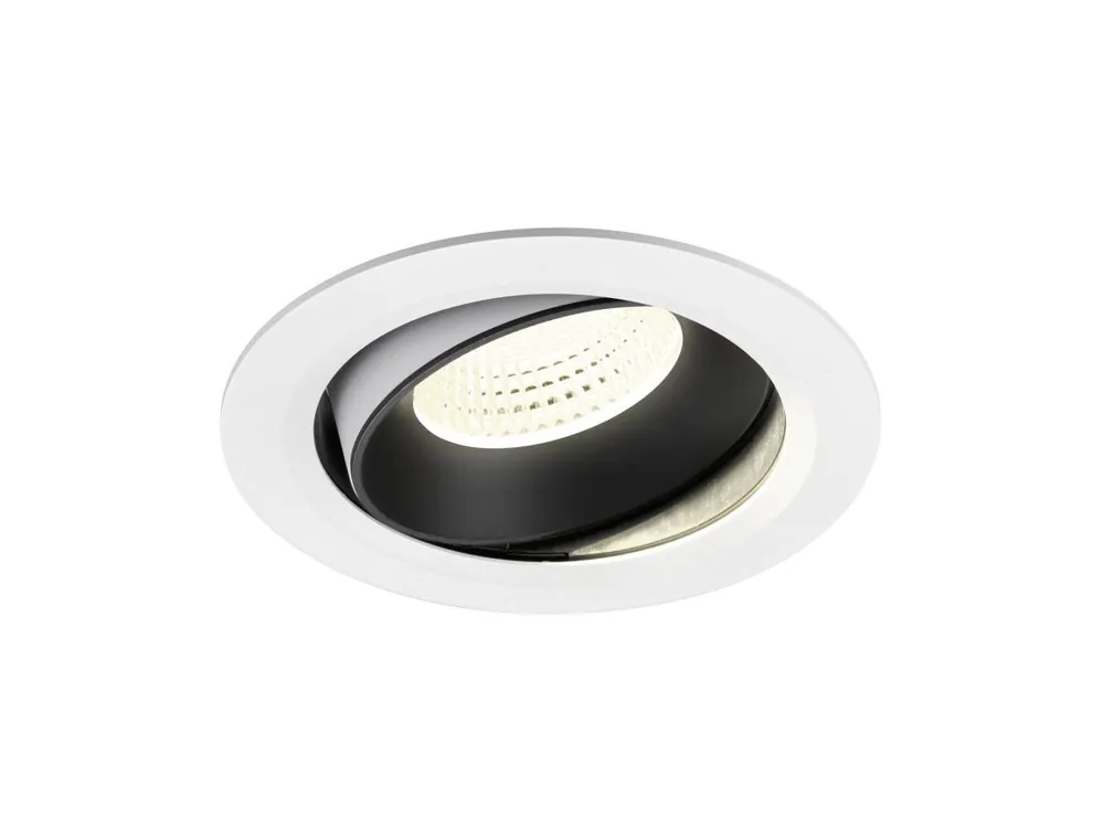 SLV - Inbouwspot Numinos Move XL wit/zwart 4000K - 55gr Finale Uitverkoop