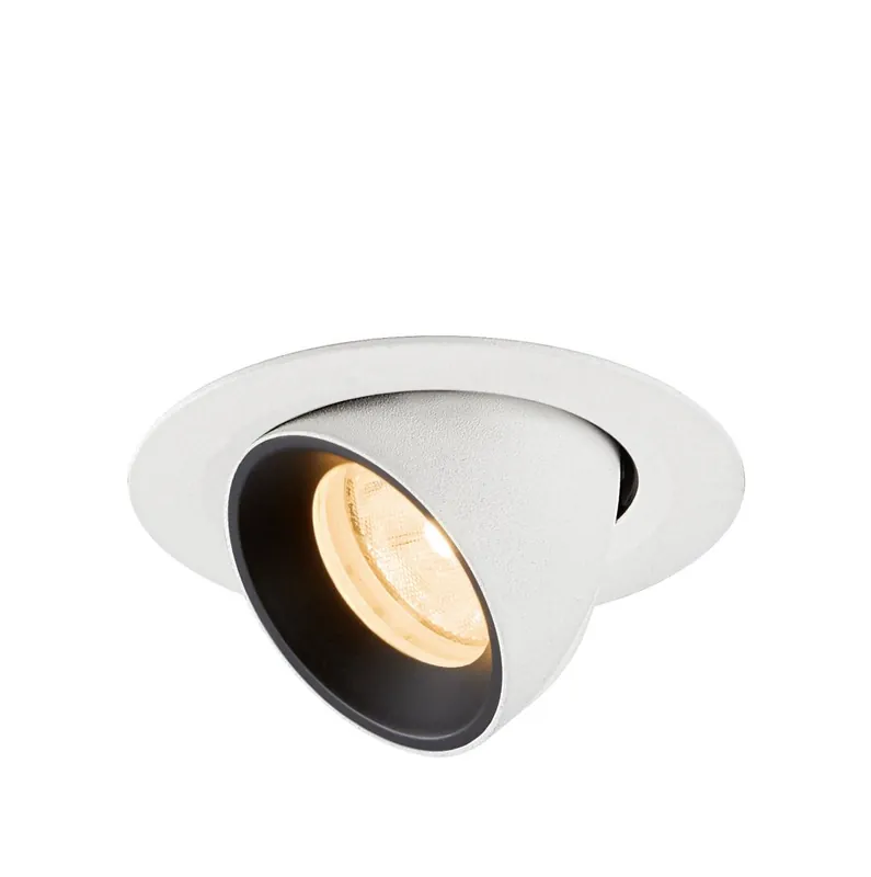 Rechtstreeks Van De Fabrikant SLV - Inbouwspot Numinos Gimble XS wit/zwart 2700K - 20gr