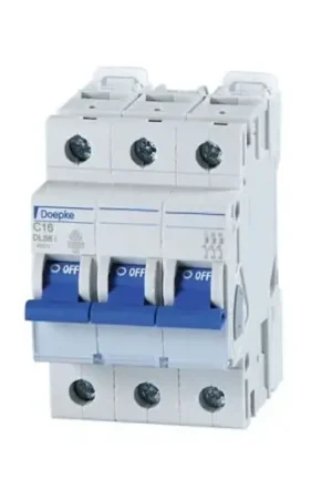 Seizoensaanbieding Doepke DLS Installatieautomaat C25 C karakteristiek 25A 3P 3TE 09916295