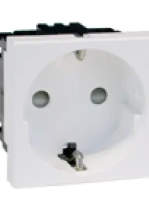 Hoge Kwaliteit Peha Concept 45 wandcontactdoos 2-polig wandgoot 16A 250V RA KV Mat wit RAL 9010 IP20 00414111