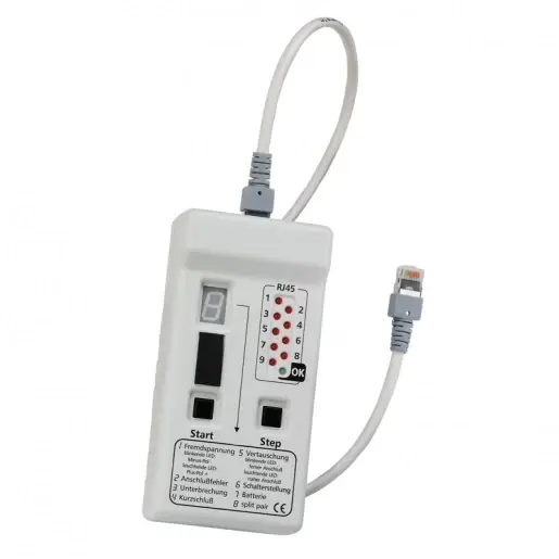 Op = Op Weidmuller Testing Kabel continuïteitstester Digitaal 1506880000