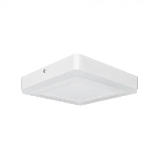 Laatste Versie Ledvance Click LED wand-/ plafondarmatuur vierkant 3000K 750lm 198x198mm >80° - Schroefklem IP20 wit 4058075260535