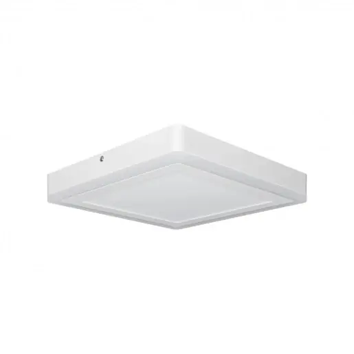 Ledvance Click LED wand-/ plafondarmatuur vierkant 3000K 1100lm 300x300mm >80° - Schroefklem IP20 wit 4058075260573 Meest Verkocht