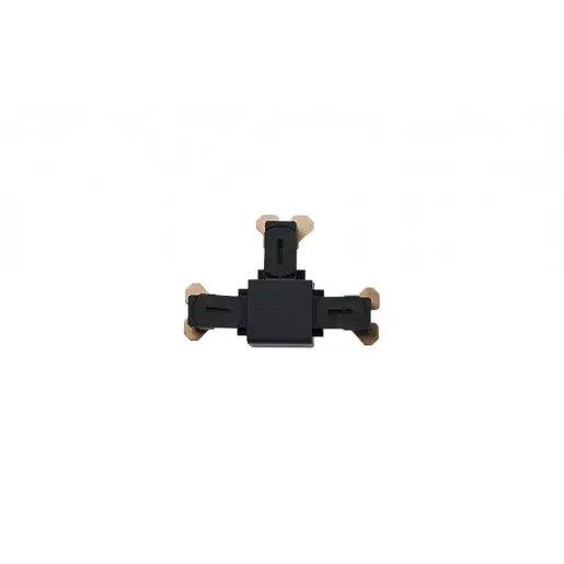 SG Lighting mechanisch toebehoor spanningsrail 230v kunststof 3157 Koppeling/verbinder T-vorm 2x2.5mm² zwart 003157 Direct Beschikbaar