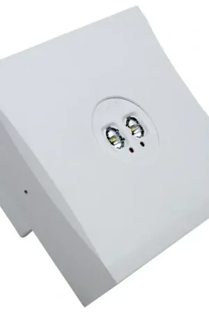 Gecertificeerd Normalux Ecolight Vialed LED noodverlichtingsarmatuur met 3 fase adapter dali Vluchtwegverlichting/-indicatie Plafondopbouw wit IP40 VTVID