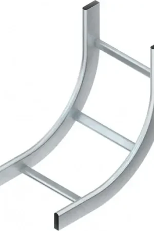Beperkte Voorraad Niedax VO stijgstuk kabelladder 90° 800x60mm Staal thvz 41818