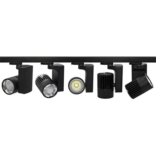 Exclusieve Aanbieding Macbright Dream LED railspot klein 830 nd 3-fase 24° symm 3000K 1977lm 198x147mm 21-40° - Mediumstralend zwart 8717696119078