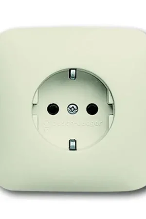 Lage Kosten ABB Busch-Jaeger SI wandcontactdoos vpl inbouw 16A 250V RA Glanzend RAL 1013 IP20 2CKA002011A2563