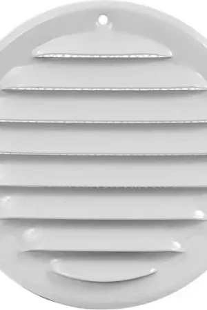 Bestel Nu Newlec 100mm wandrooster wit