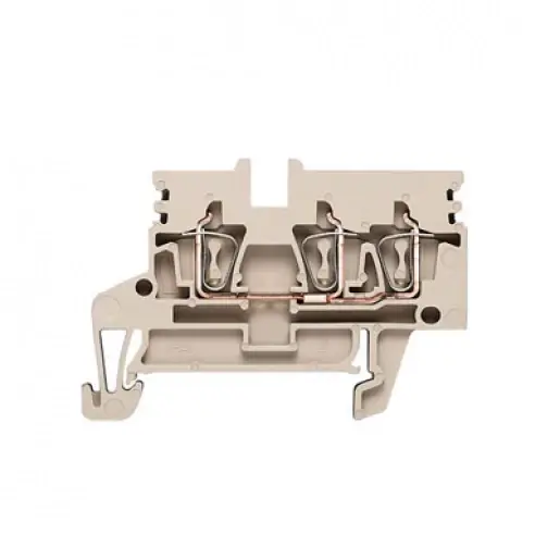Weidmuller THM MT30X Verbindingsrijgklem 0,5-4mm² eendr. 1,5-2,5mm² meerdr. Beige Op = Op