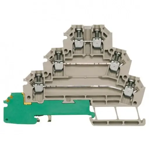 Hete Deal Weidmuller THM MT30X Verbindingsrijgklem 0,5-4mm² eendr. 0,5-4mm² meerdr. Beige