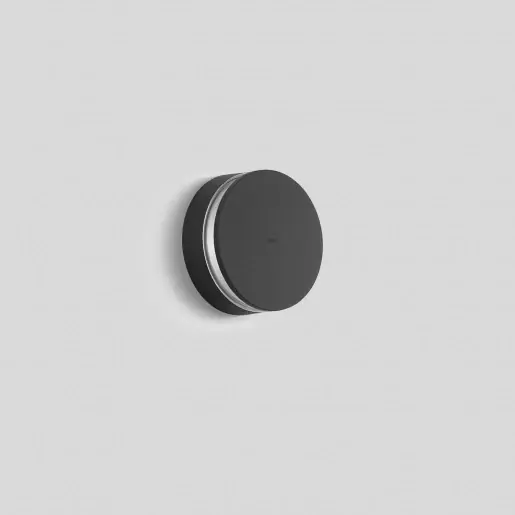 Superprijs Bega LED wandarmatuur buitenarmatuur 4000K 959lm 65x145mm Ø145mm >80° - Steekklem antraciet 24050K4