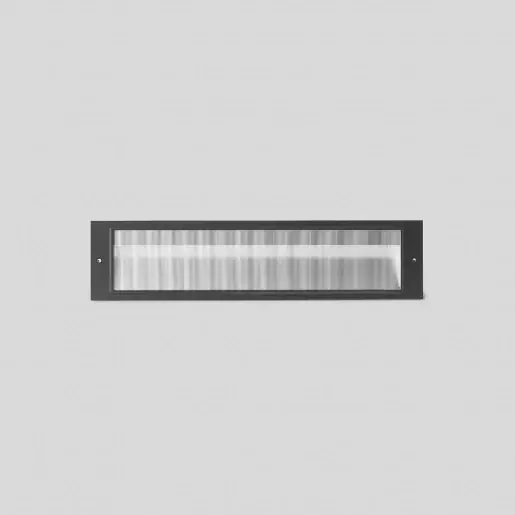 Exclusieve Aanbieding Bega LED wandinbouwarmatuur 4000K 22.6W 90x520mm inbouw wand Steekklem antraciet DALI 33098K4