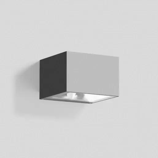 Bega LED wandarmatuur buitenarmatuur 4000K 9409lm 220x330mm DALI 41-80° Steekklem zilver 33379AK4 Superprijs