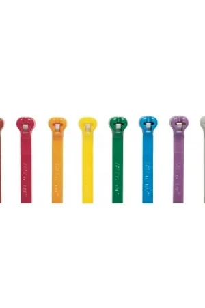 Aanbieding ABB kabelbundelband + rvs lip 208x3.6mm rood 7TAG009160R0005