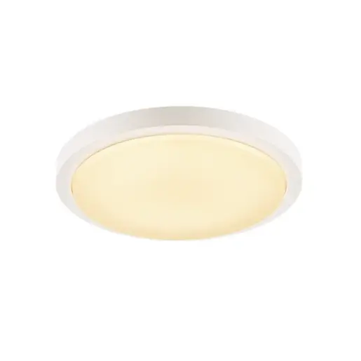 SLV Ainos LED armatuur rond 3000K 1430lm 65x300mm Ø300mm Vrijstr wit 229961 Gecertificeerd