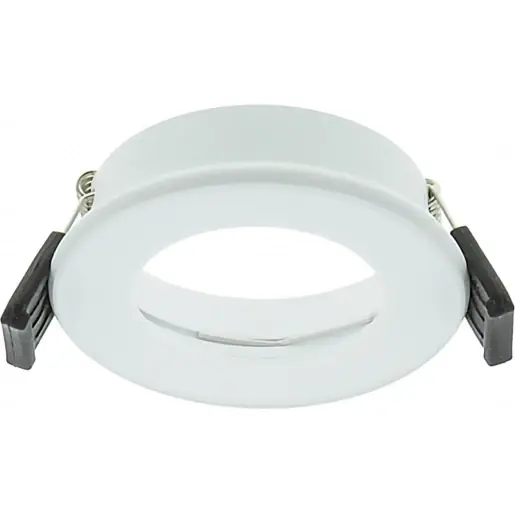 Lumiko Inbouwbehuizing modulaire behuizing toebehoor verlichting rond ip55 Aluminium Ø65mm Wit 868562 Exclusieve Aanbieding