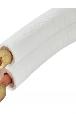 Alleen Vandaag Aircotube koelleiding geïsoleerd flare leidingset Ø1/4" x 1/2" (rol van 3 meter) FS243