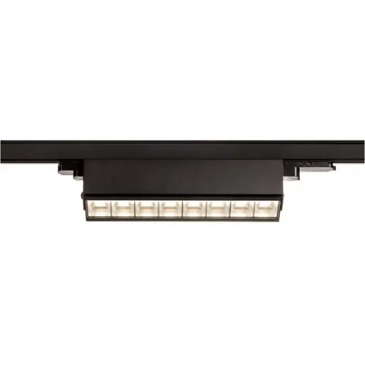Hoge Kwaliteit SLV Sight Move railarmatuur 3-fase symm 4000K 3100lm 450x56mm DALI DALI-2 41-80° - Breedstralend zwart 1004692