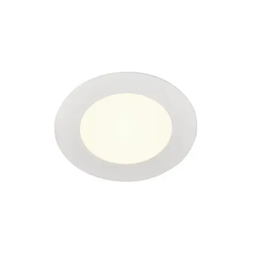 Beperkt Aanbod SLV Senser Downlight 12 rond symm 4000K 470lm 20x115mm >80° - Extreem breedstralend wit 1004694