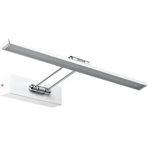 Paulmann Galeria LED spot 50° (schilderij muur) symm 2700K 685lm 46x450mm >80° - Extreem breedstralend Schroefklem wit 99892 Bestseller