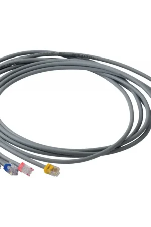 Premium Socomec Diris CS kabel 6X1 M U / UTP Cat5 RJ12 6(6) 1M grijs 48290593