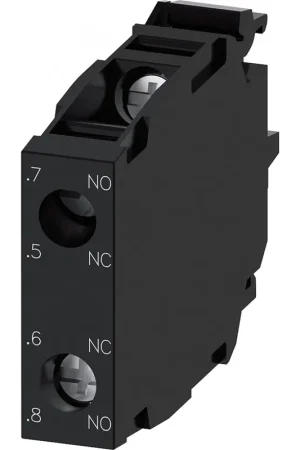 Actieprijs Siemens Contactmodule met 2 schakelelementen 1NO voorlopend + 1NC nalopend