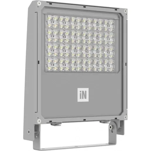 PIL Win Pro 30 LED Schijnwerper 740 asym 4000K 37262lm 411x91mm 21-40° - Mediumstralend Schroefklem IP66 grijs 3114589 Veilige Betaling