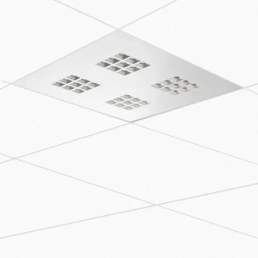 Direct Beschikbaar PIL Amigo 36 LED Inlegarmatuur UGR80° - Steekklem IP20 wit 3110031