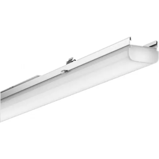 Trilux 765... E-Line Next Fix LED lichtlijnarmatuur diffuser lambertian (d-l) 4000K 10500lm 2211x67mm IP50 wit 9002112844 Gratis Retour