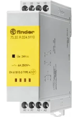 Goedkoop Finder RELAIS GEDW. C. 1M+1V 6A 230VAC