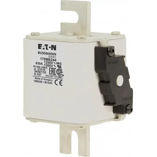 Rechtstreeks Van De Fabrikant Eaton Zekering hoge snelheid 630A AC 1250V 100kA size 3 76x92x1