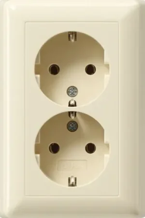 Beperkte Voorraad Gira Standaard 55 Wandcontactdoos inbouw 16A 250V RA Glanzend wit RAL 1013 IP20 078201