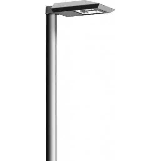 Finale Uitverkoop Bega LED paaltop armatuur Opzetmontage LED 4882lm 4000K 34.5W 255x440mm IP66 IK08 zilver 99556AK4