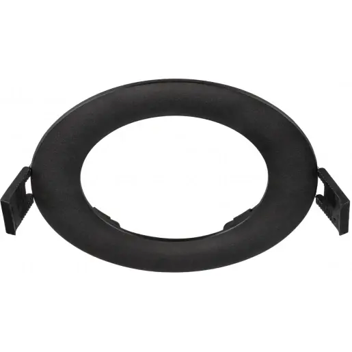 SLV V 100 Afdekking downlight 100 vlakke afdekking Kunststof 106x106x25mm Ø106mm Zwart 1007477 Premium