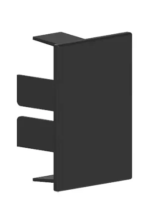 GGK FB/LFG eindstuk leidingkanaal 60x40mm zwart RAL 9005 1204G Beperkt Aanbod