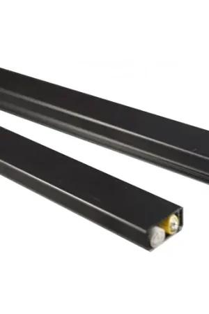 GGK mini kabelkanaal verpakt 5x2m 2000x20x15mm PVC Zelfklevend met deksel zwart RAL 9005 ZTF12416G Gratis Retour
